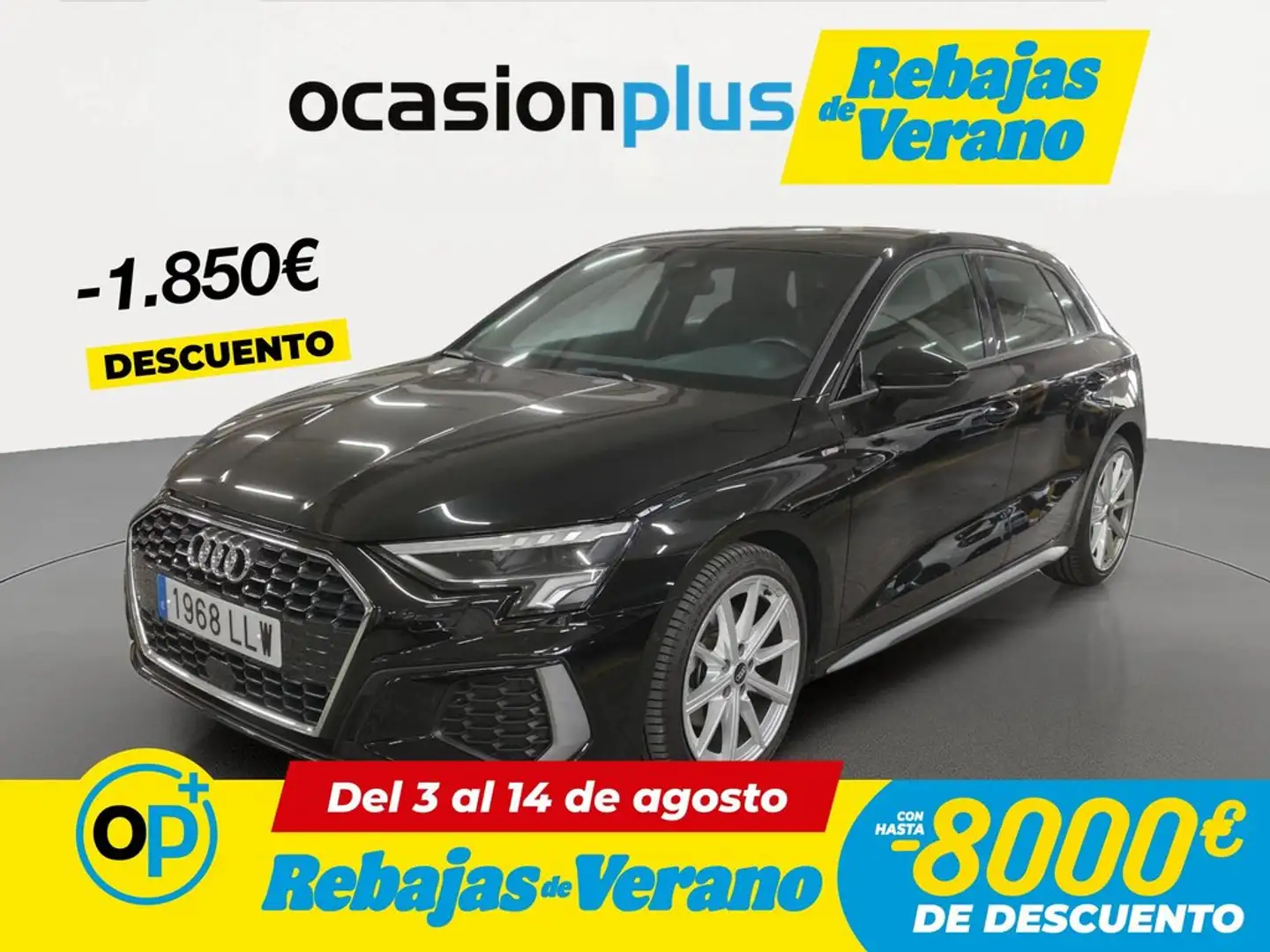 Audi A3 Sportback 30 TFSI S line Negro - 1