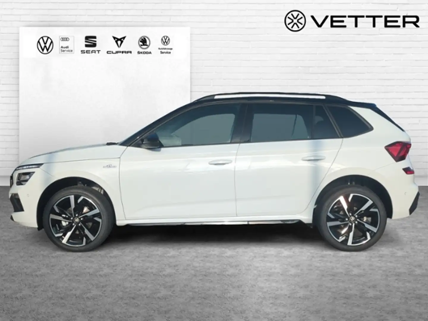 Skoda Kamiq 1.0 TSI Monte Carlo KLIMA LED ALU Weiß - 2