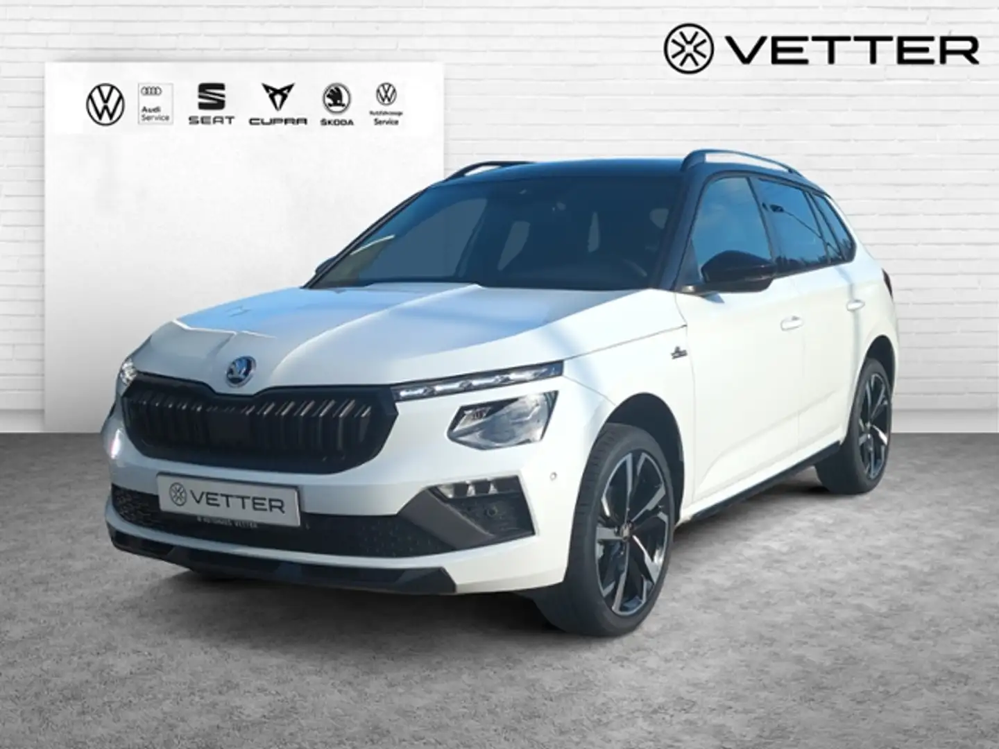 Skoda Kamiq 1.0 TSI Monte Carlo KLIMA LED ALU Weiß - 1