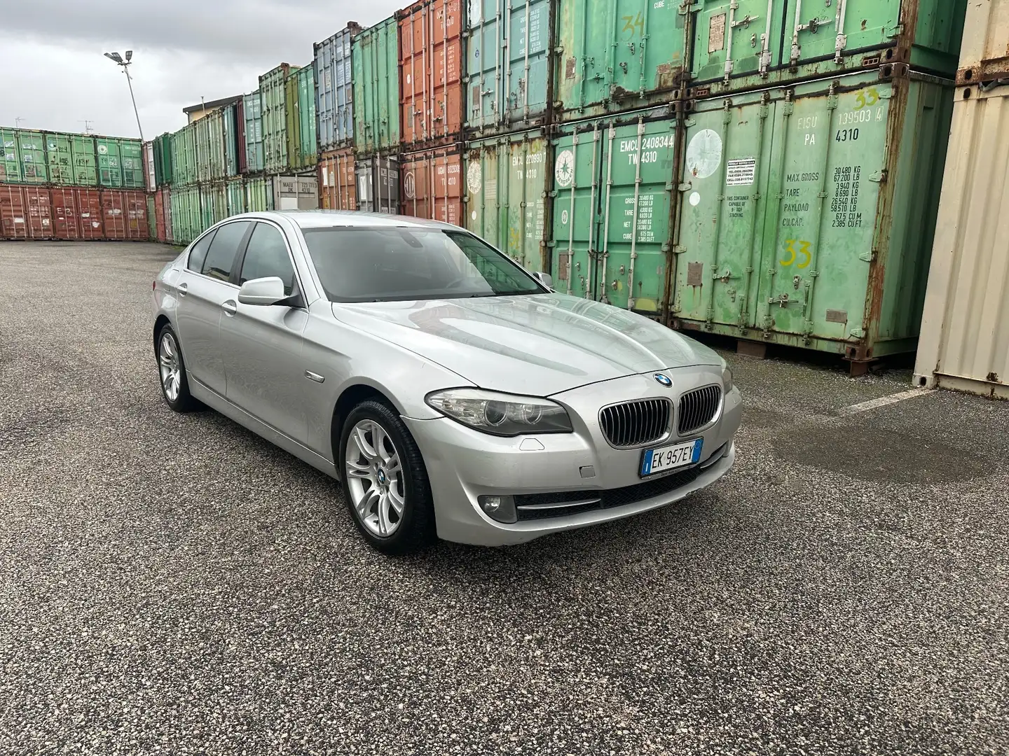 BMW 520 520d Business Argento - 1