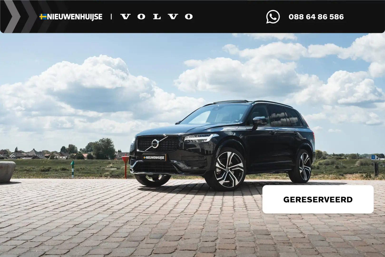 Volvo XC90 Recharge Longe Range T8 AWD Ultimate Dark | Luchtv Schwarz - 1