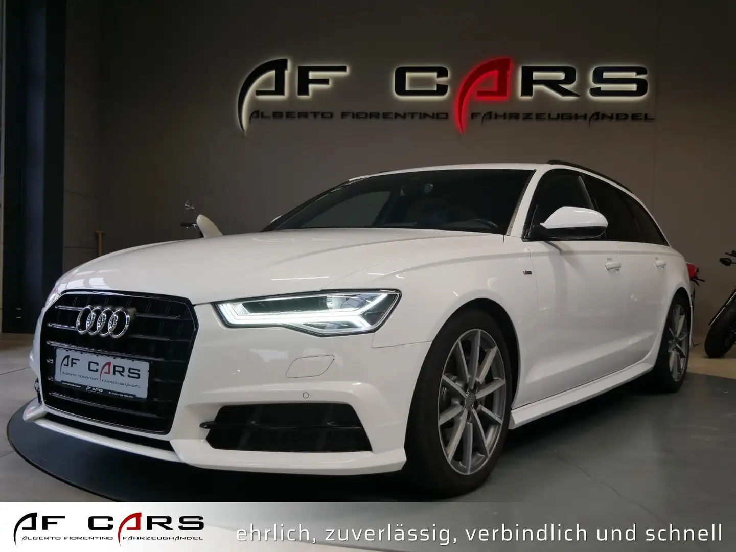 Audi A6 Avant 3,0 TDI S Line Sportpaket Kamera AHK Matrix Blanc - 2