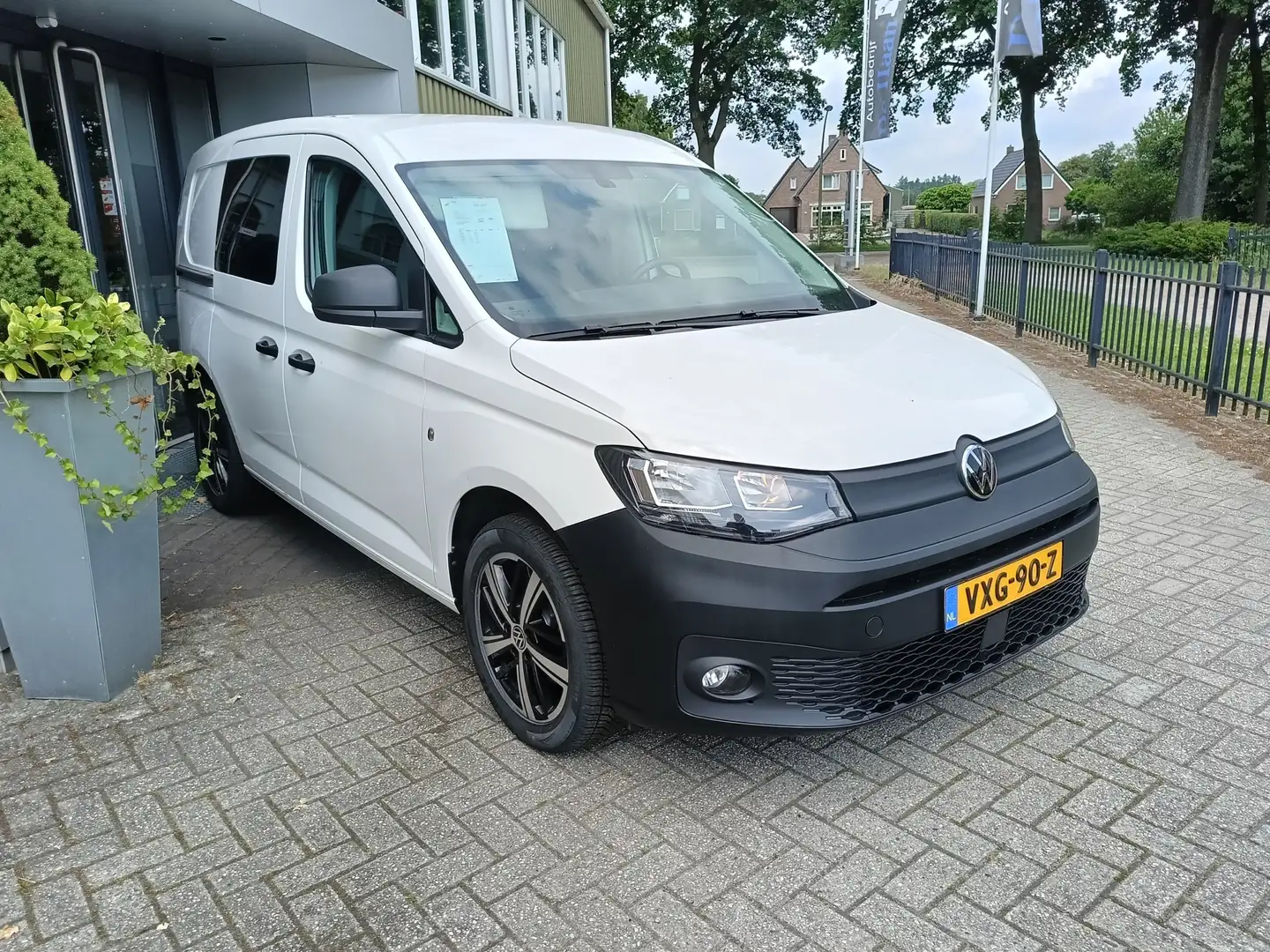 Volkswagen Caddy Cargo 2.0 TDI | Automaat | Apple carplay |  Cruis Wit - 2