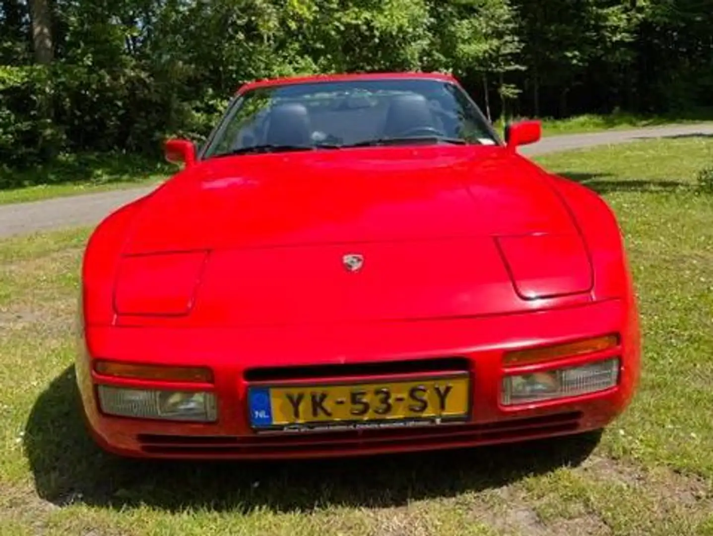 Porsche 944 2.5 cabrio Rouge - 2