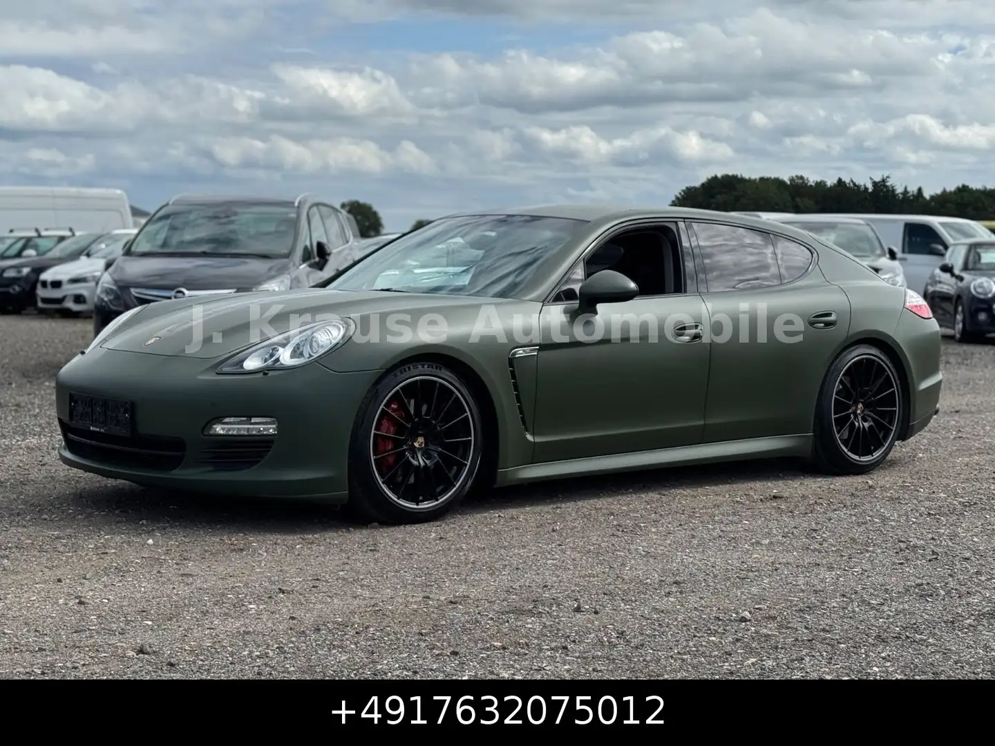 Porsche Panamera 4 S 4.8 V8 Aut. Xenon Luft Navi 4xShzg Grün - 2