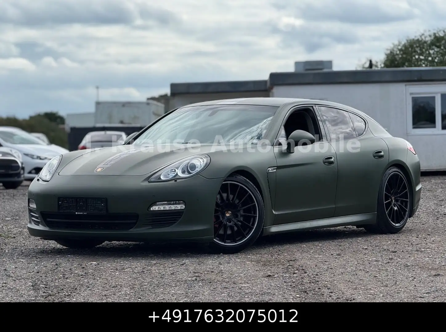 Porsche Panamera 4 S 4.8 V8 Aut. Xenon Luft Navi 4xShzg Grün - 1