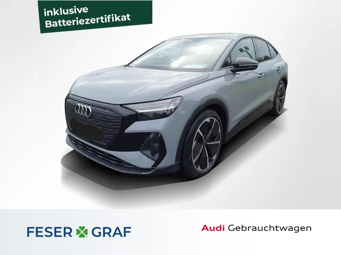 Audi Q4 e-tron Sportback e-tron 35 S line /Matrix/Pano/21" Grau - 1