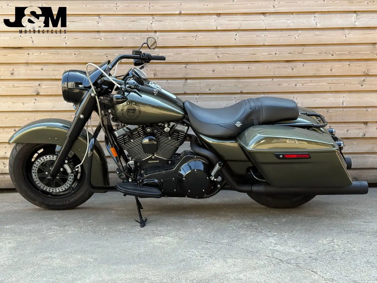 Harley-Davidson Road King FLHR Zielony - 2