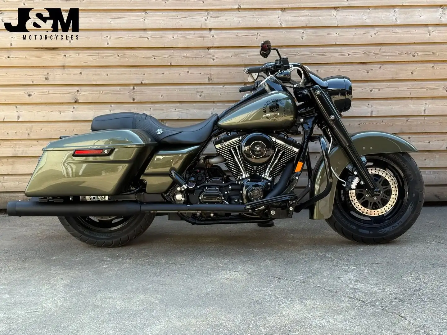 Harley-Davidson Road King FLHR Zielony - 1