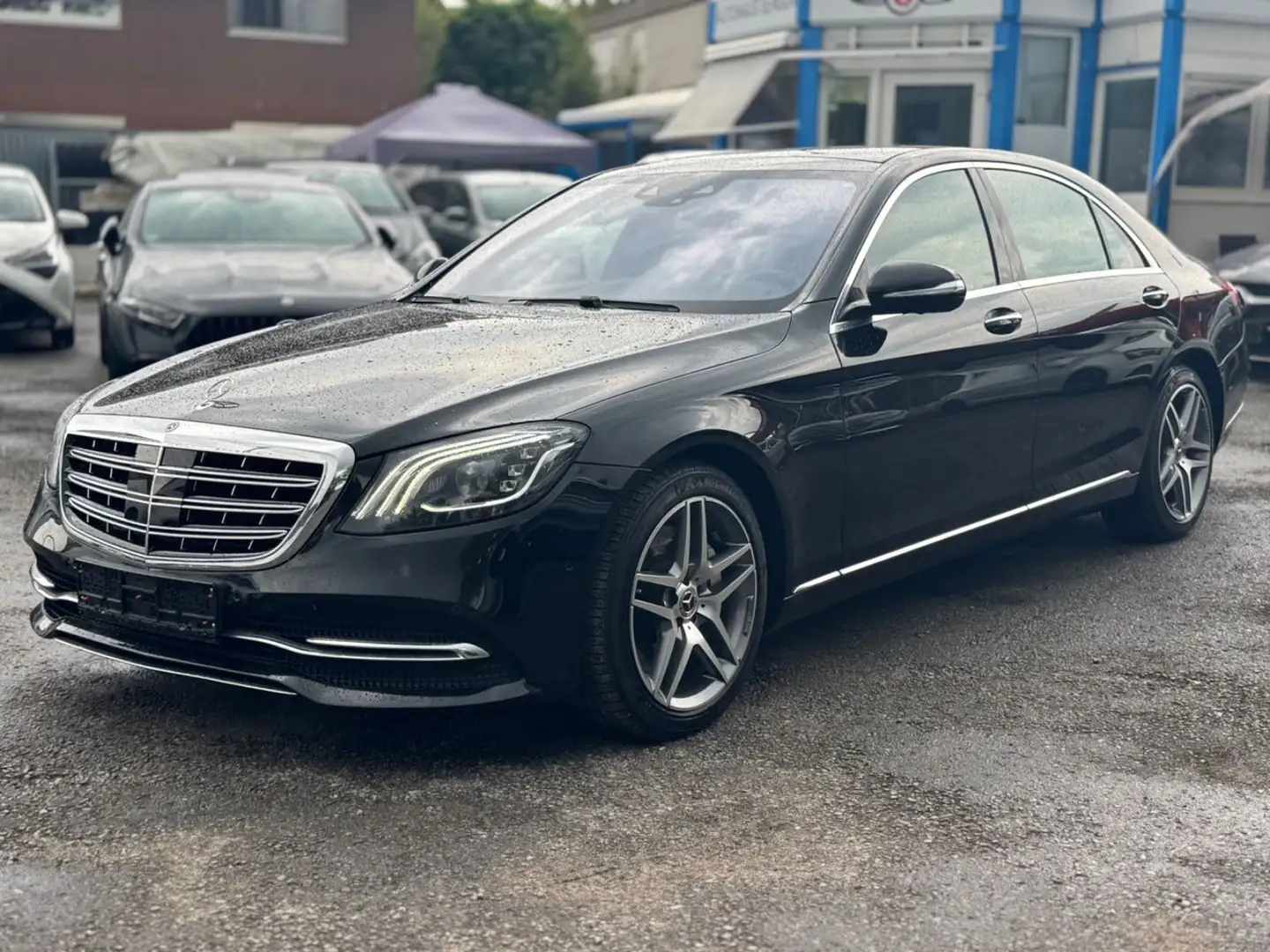 Mercedes-Benz S 450 4M L PANO HUD SOFTC BUR 360° DTR KEY MAGIC Schwarz - 1