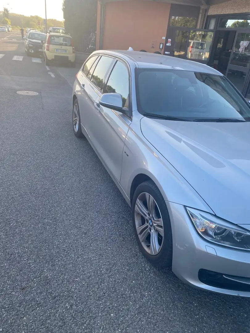 BMW 316 Serie 3 F31 2012 Touring 316d Touring Sport Argento - 2