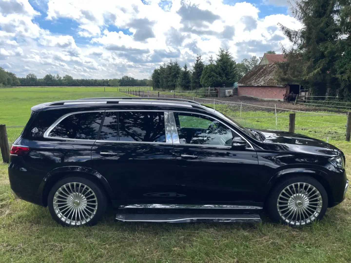 Mercedes-Benz GLS 400 d 4Matic "Maybach Original Umbau!" Siyah - 2