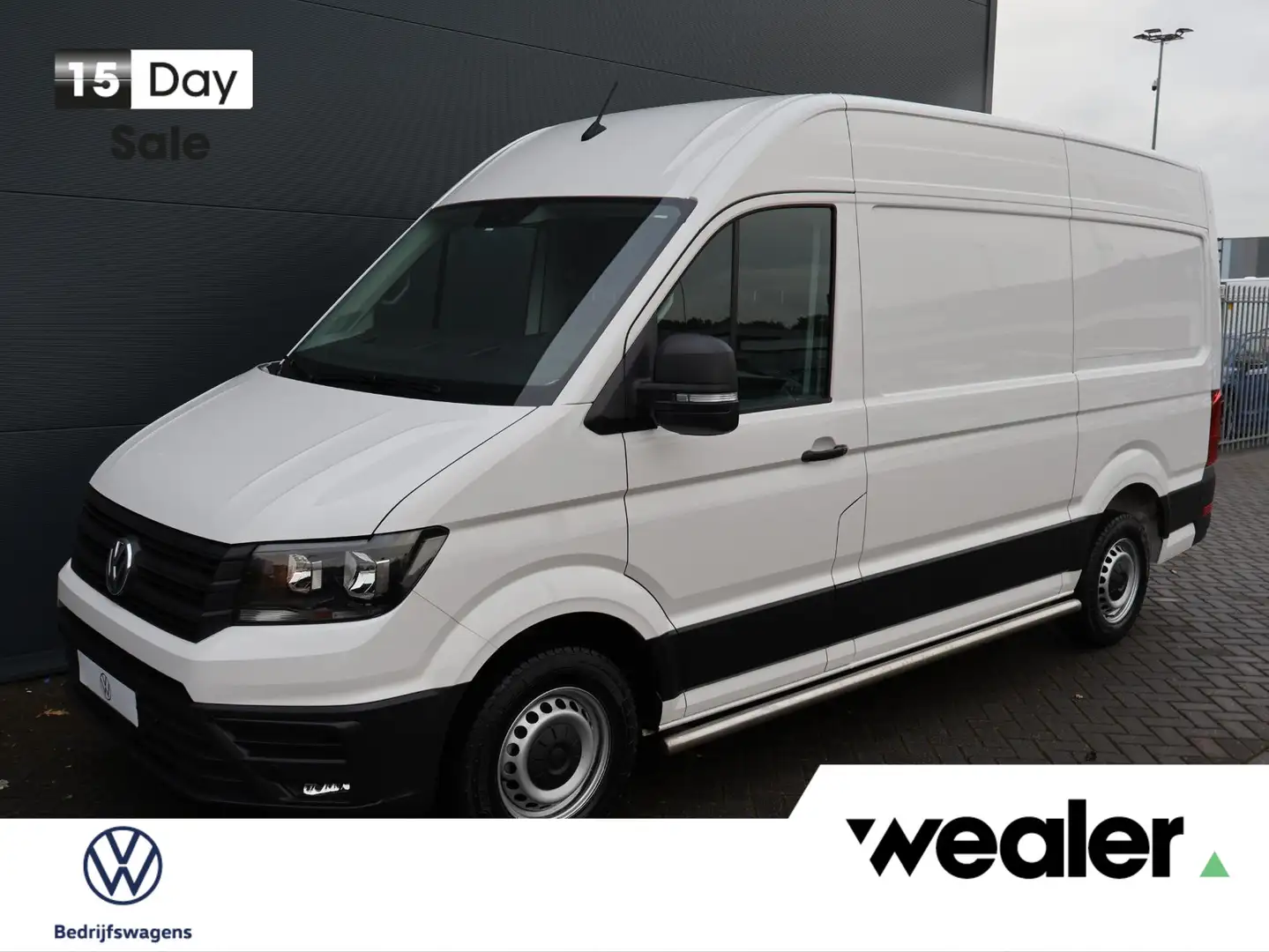 Volkswagen Crafter 35 2.0 TDI L3H3 EURO VI | 140 PK | Trekhaak | Park Blanc - 1