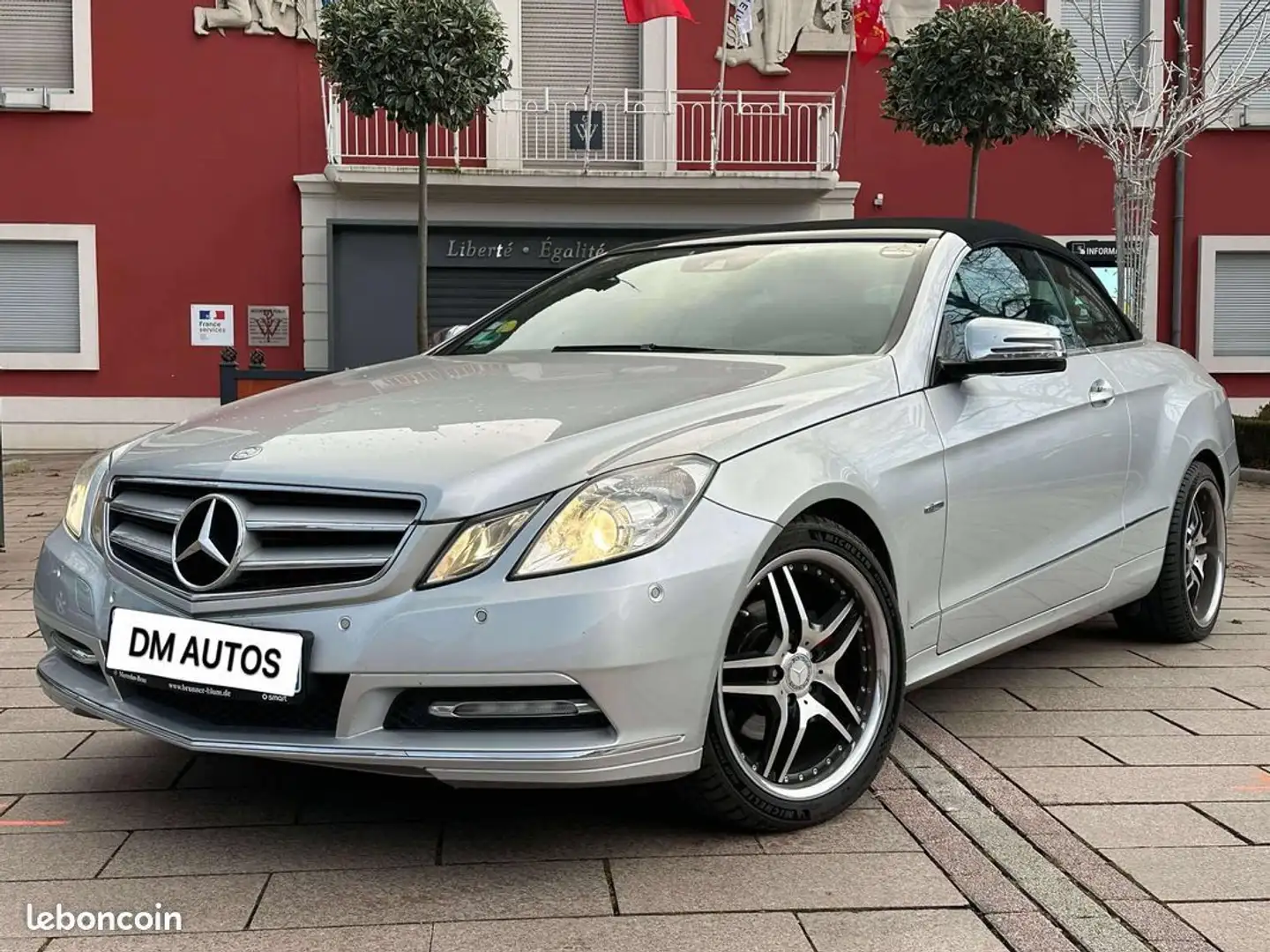 Mercedes-Benz E 220 Mercedes benz 220 cdi cabriolet sportline bva Gri - 1