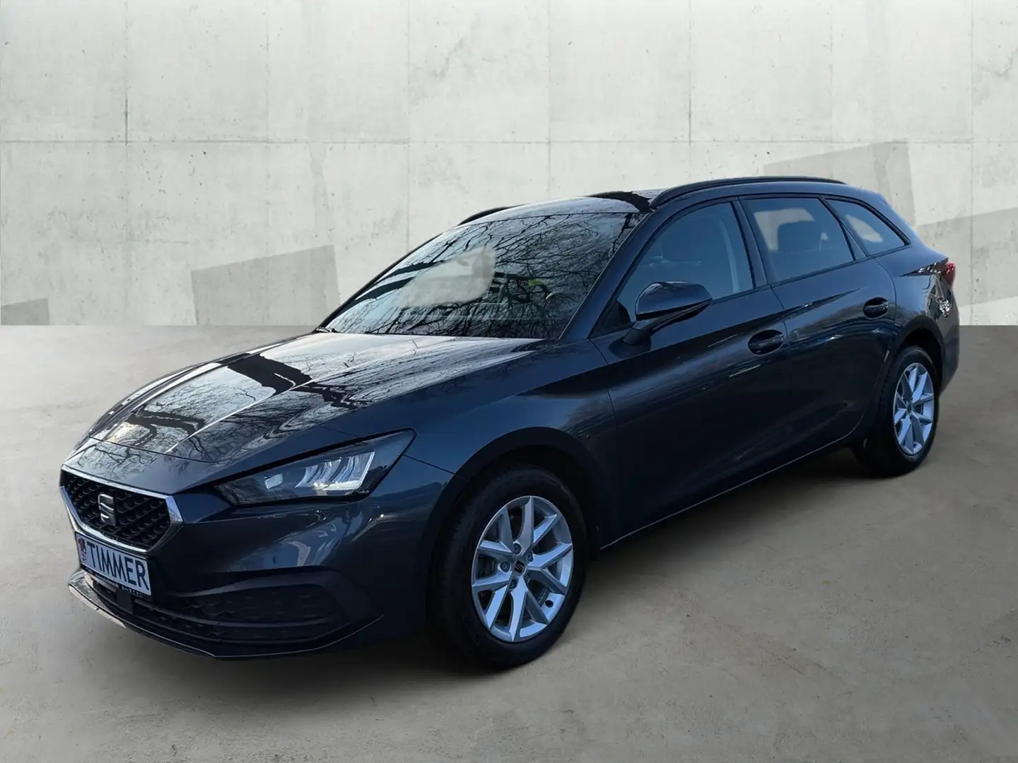 SEAT Leon ST 2.0 TDI *CONNECT +LED +KEYLESS +NAVI +VIRTUAL Gris - 2