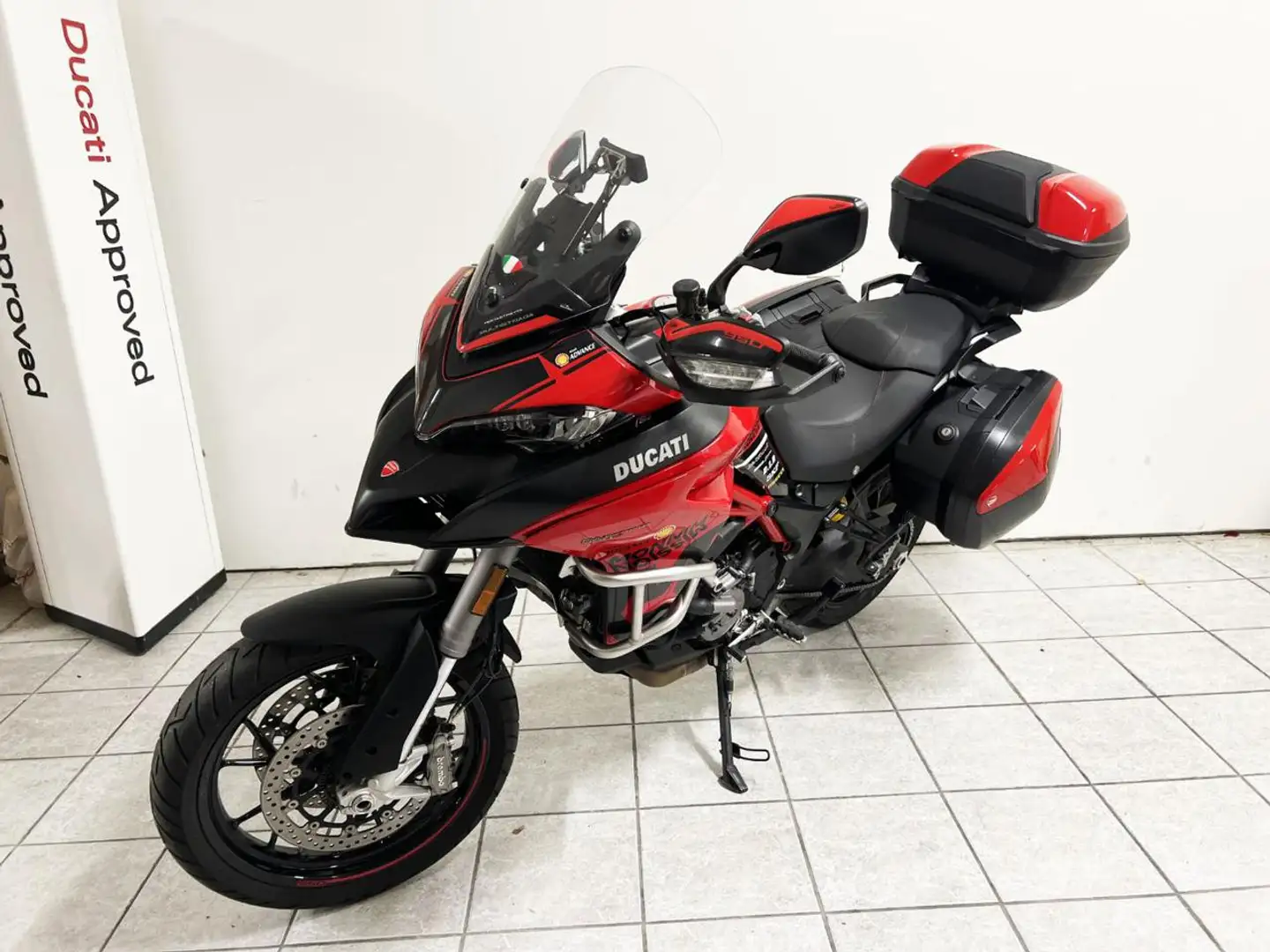 Ducati Multistrada 950 S touring red Roşu - 2