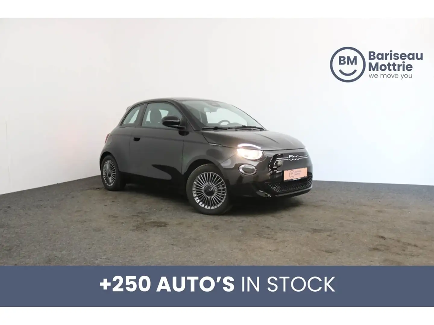 Fiat 500e 42KWH ICON *DAB*CAMERA*GPS*CRUISE CONTROL*KLIMAATR Noir - 1