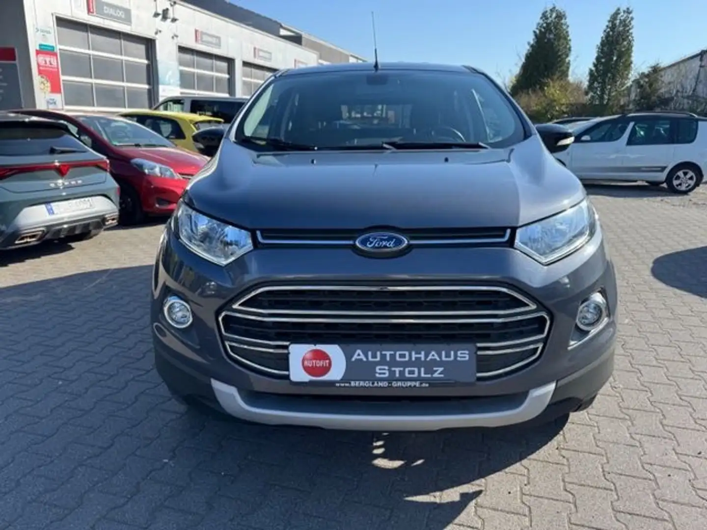Ford EcoSport S Sportpaket Klimaautom DAB SHZ Keyless Entry Keyl Grijs - 2