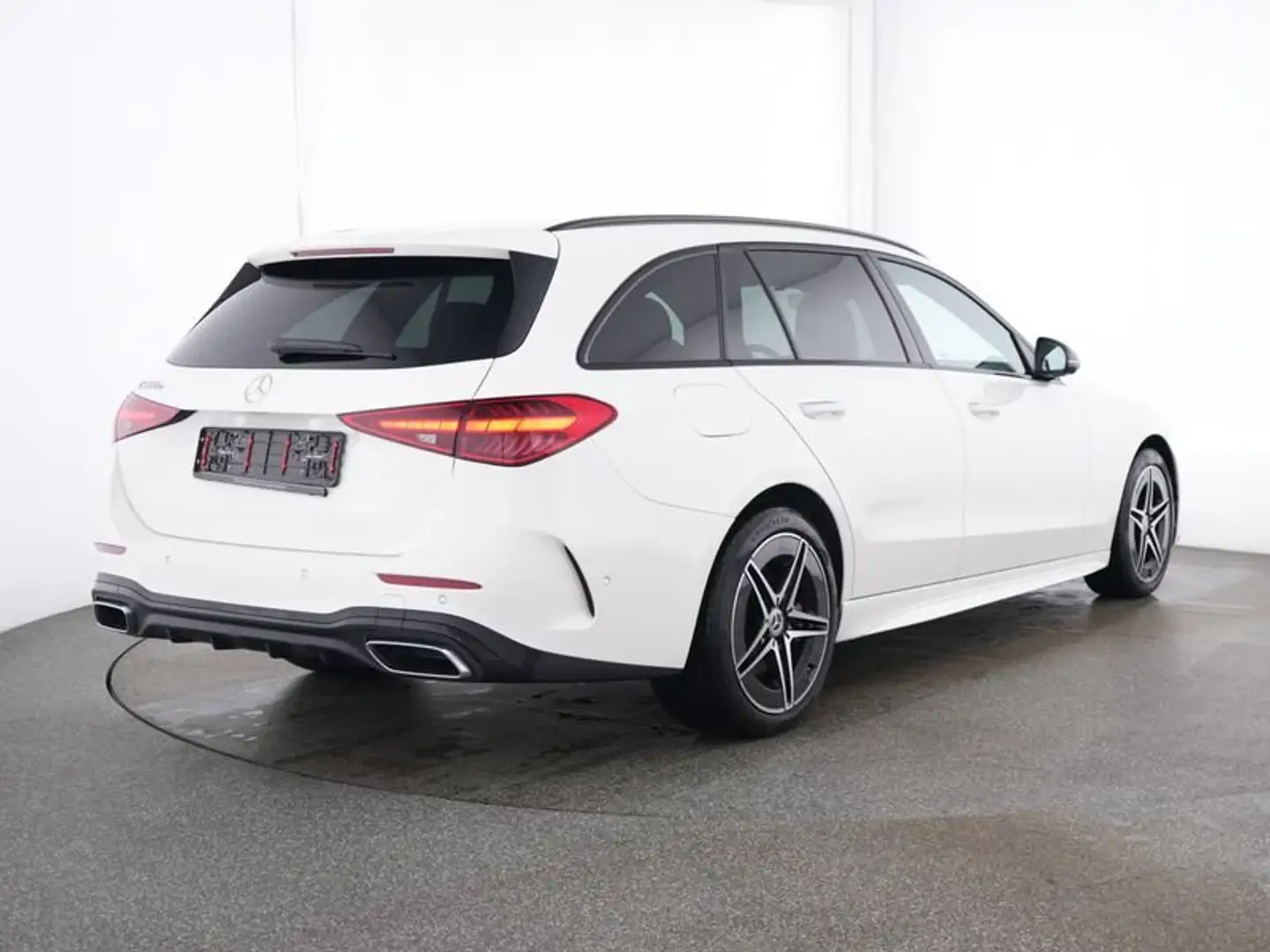 Mercedes-Benz C 300 e T AMG/KeyGo/Night/360°/Memory/Totw/Winte Blanc - 2