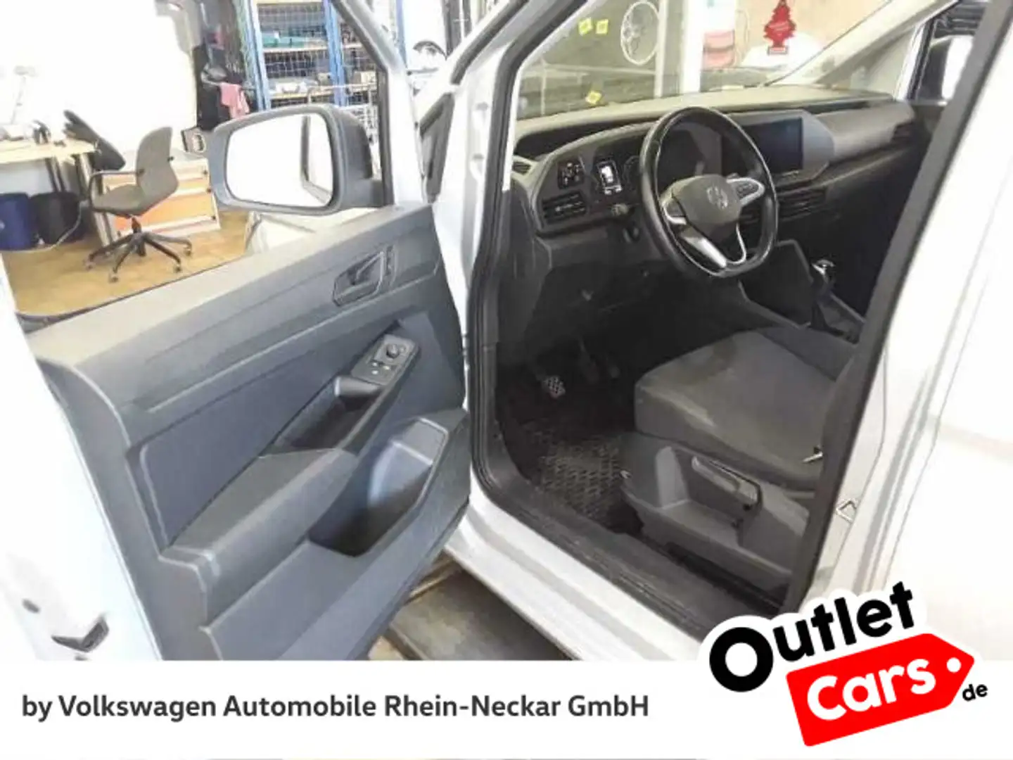 Volkswagen Caddy 2.0 TDI Klima AHK Navi PDC uvm Argent - 2