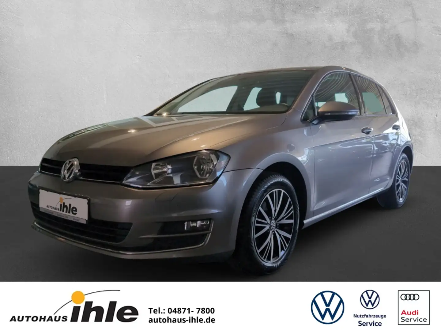 Volkswagen Golf VII 1,2 TSI Allstar GJ-REIFEN+NAVI+TEMP+SITZHZG Gris - 1