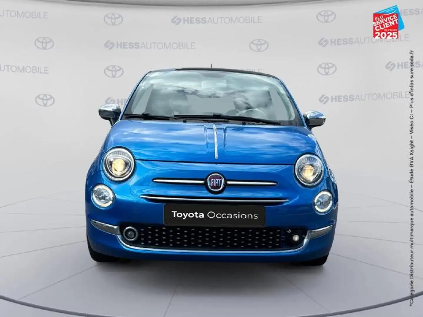 Fiat 500 1.2 8v 69ch Pop Gris - 2