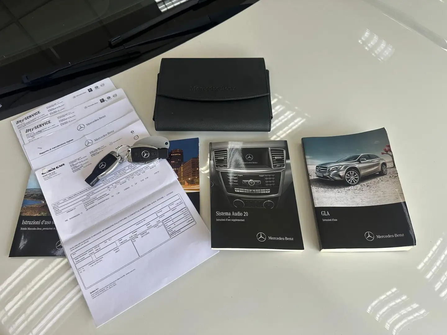 Mercedes-Benz GLA 220 GLA 220 d (cdi) Sport 4matic auto PERFETTA!!! Bianco - 2