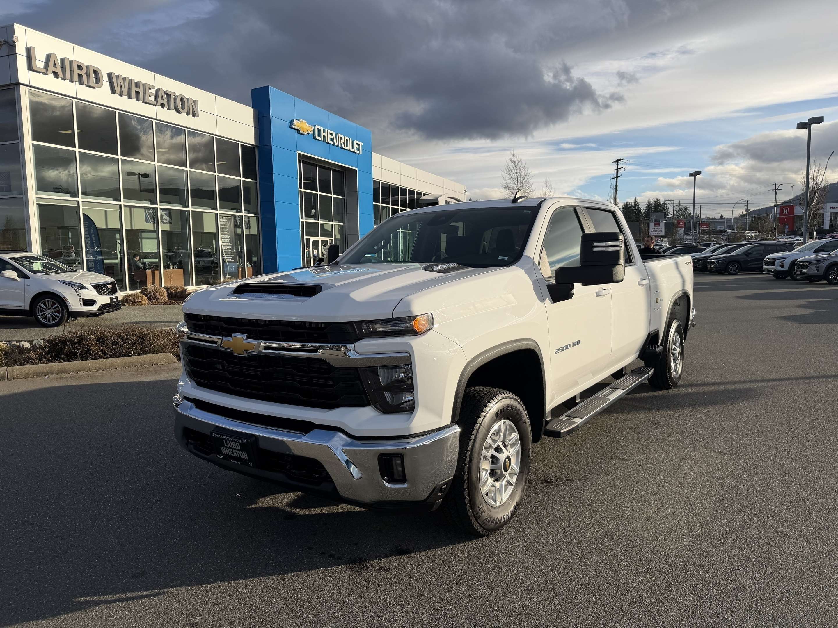 White 2025 Chevrolet Silverado 2500HD Pickup Truck Four-Wheel Drive Automatic