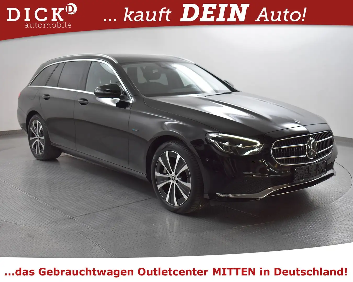 Mercedes-Benz E 300 E300de T Avantg WIDESC+STANDHZ+KAMER+LED+ACC+18" Black - 1