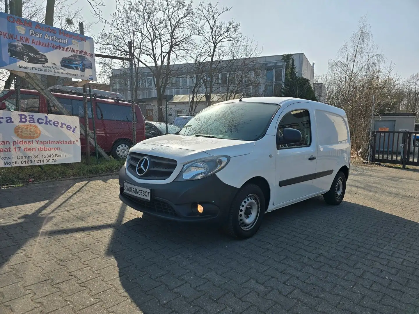Mercedes-Benz Citan Kasten 111 CDI lang Білий - 2