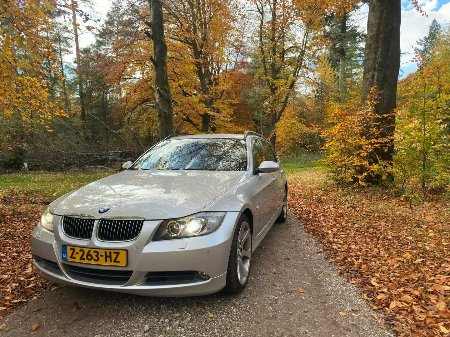 BMW 325 325i Executive Zilver - 1