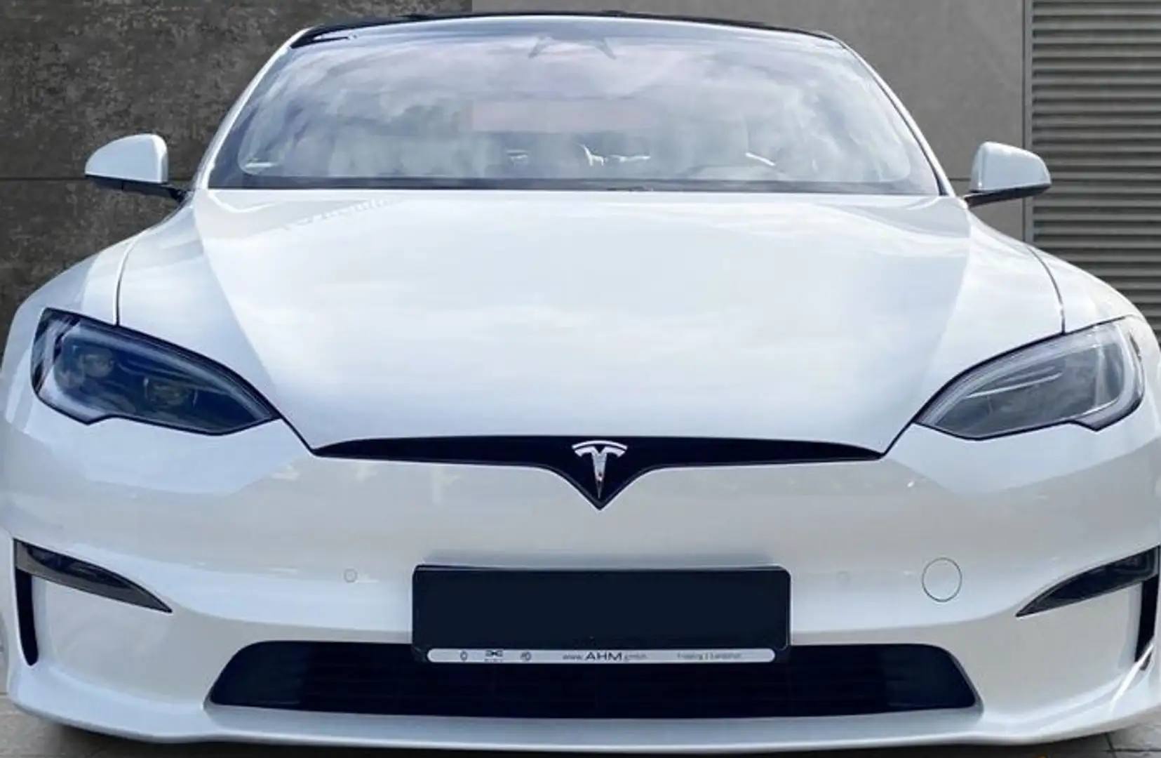 Tesla Model S Plaid AWD Blanc - 2