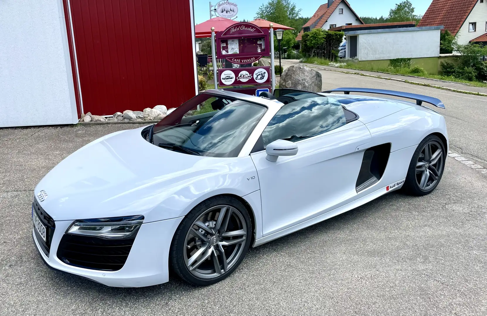 Audi R8 R8 Spyder Spyder 5.2 FSI quattro S tronic Blanco - 1