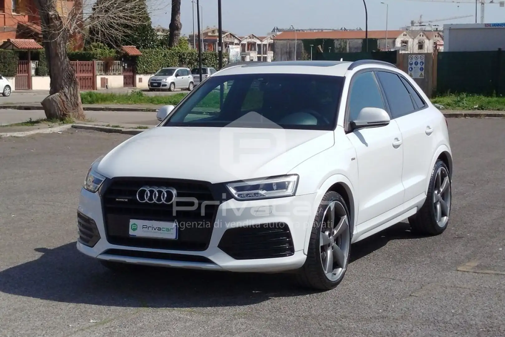 Audi Q3 Q3 2.0 TDI 184 CV S tronic quattro edition Sport Blanc - 1