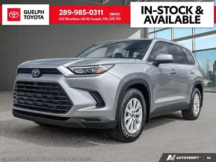 Silver 2026 Toyota Grand Highlander SUV / Crossover All-Wheel Drive Automatic