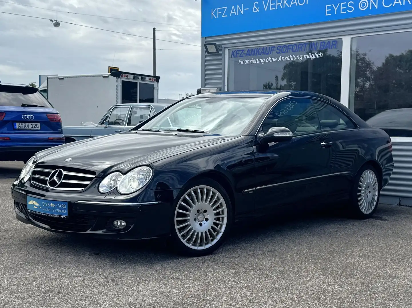 Mercedes-Benz CLK 320 CDI Coupe*AUT.*AVANTGARDE*NAVI*XENON*UVM Černá - 1