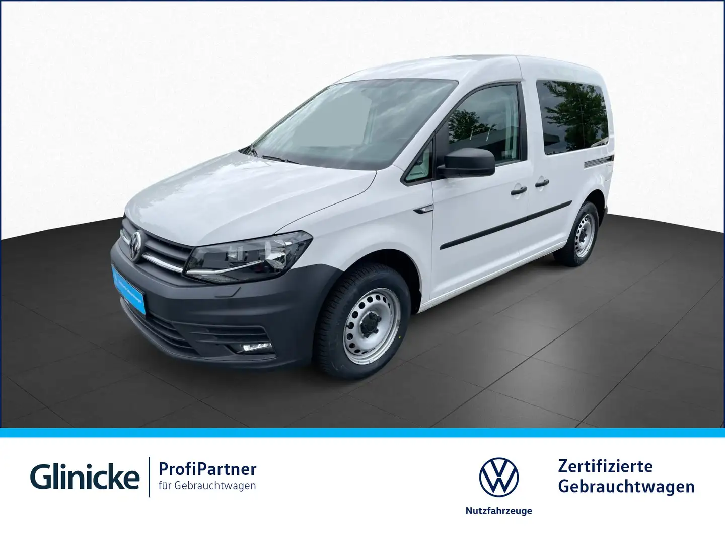 Volkswagen Caddy 1.0 TSI H.flügeltüren Klima Sitzh. Blanco - 1