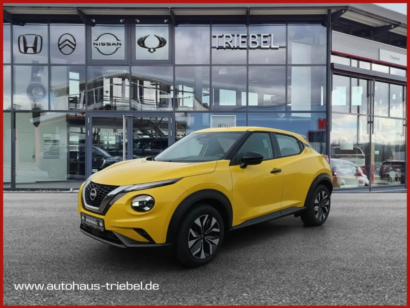 Nissan Juke 1,0 DIC-T 114 PS Acenta KLIMAAUTOMATIK RÜCKFAHRKAM Jaune - 1