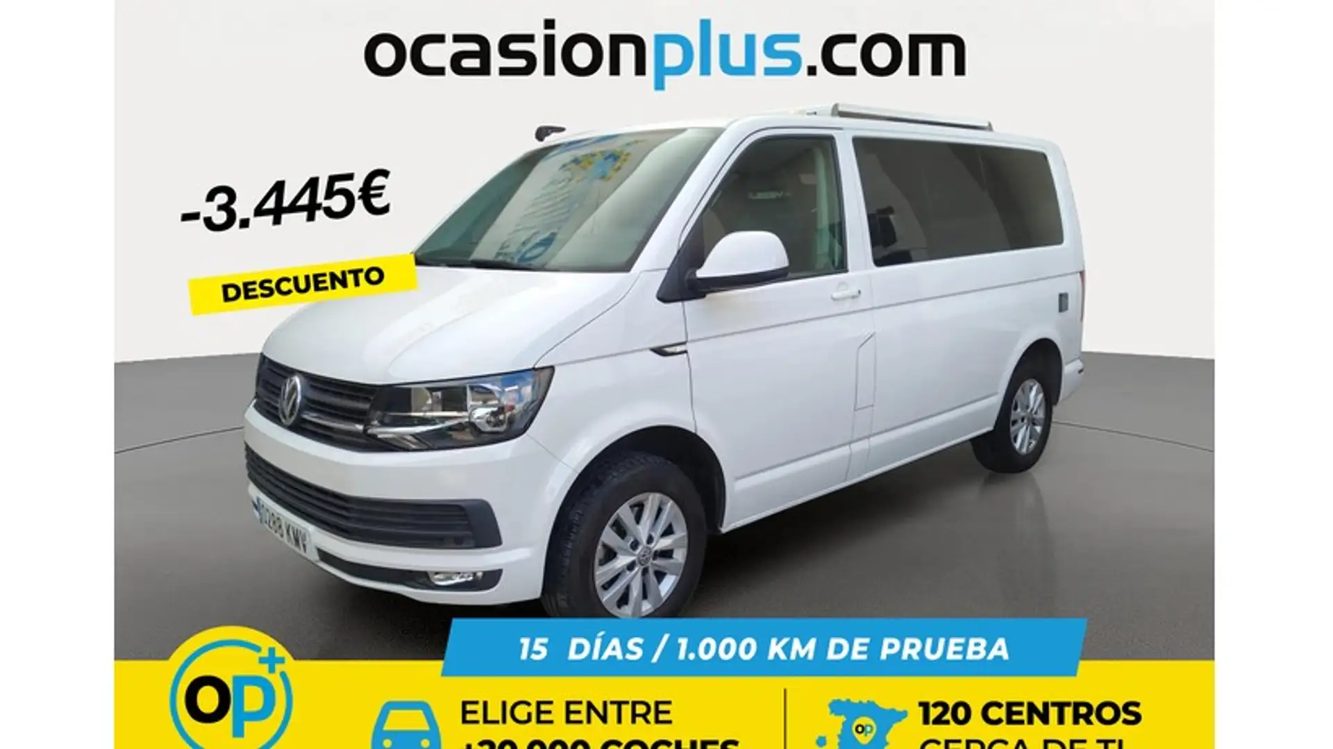 Volkswagen T5 Caravelle 2.0TDI BMT Comfortline Ed. DSG Blanco - 1