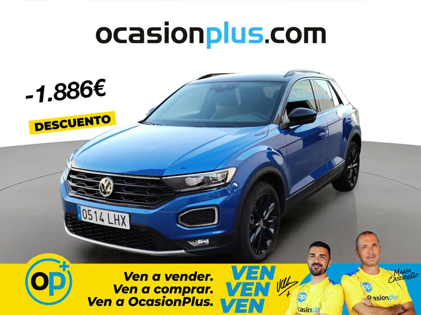 Volkswagen T-Roc 1.5 TSI Sport DSG7 Azul - 1