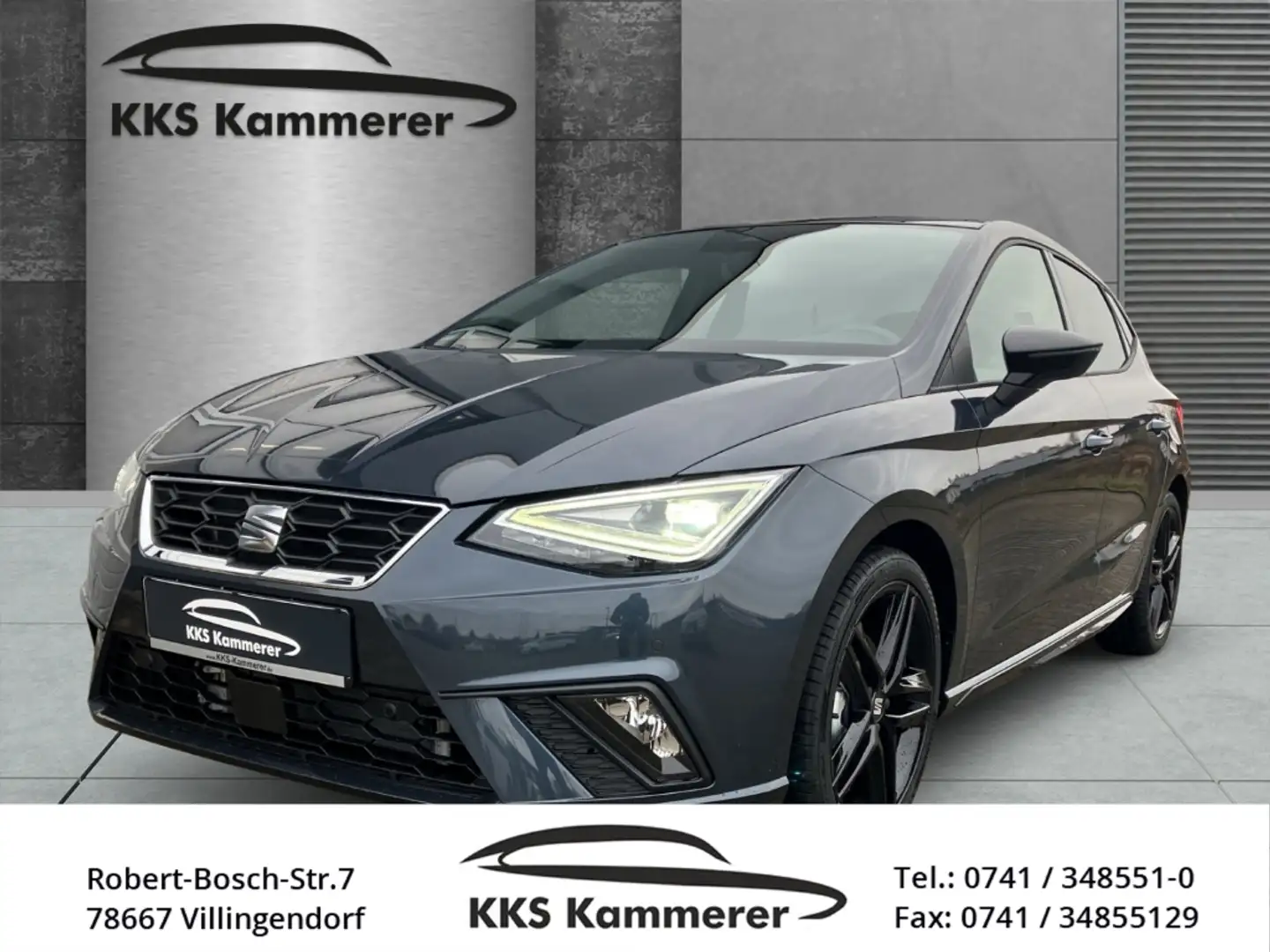 SEAT Ibiza FR Pano Navi Digi RFK LED ACC Apple CarPlay Androi Gris - 1