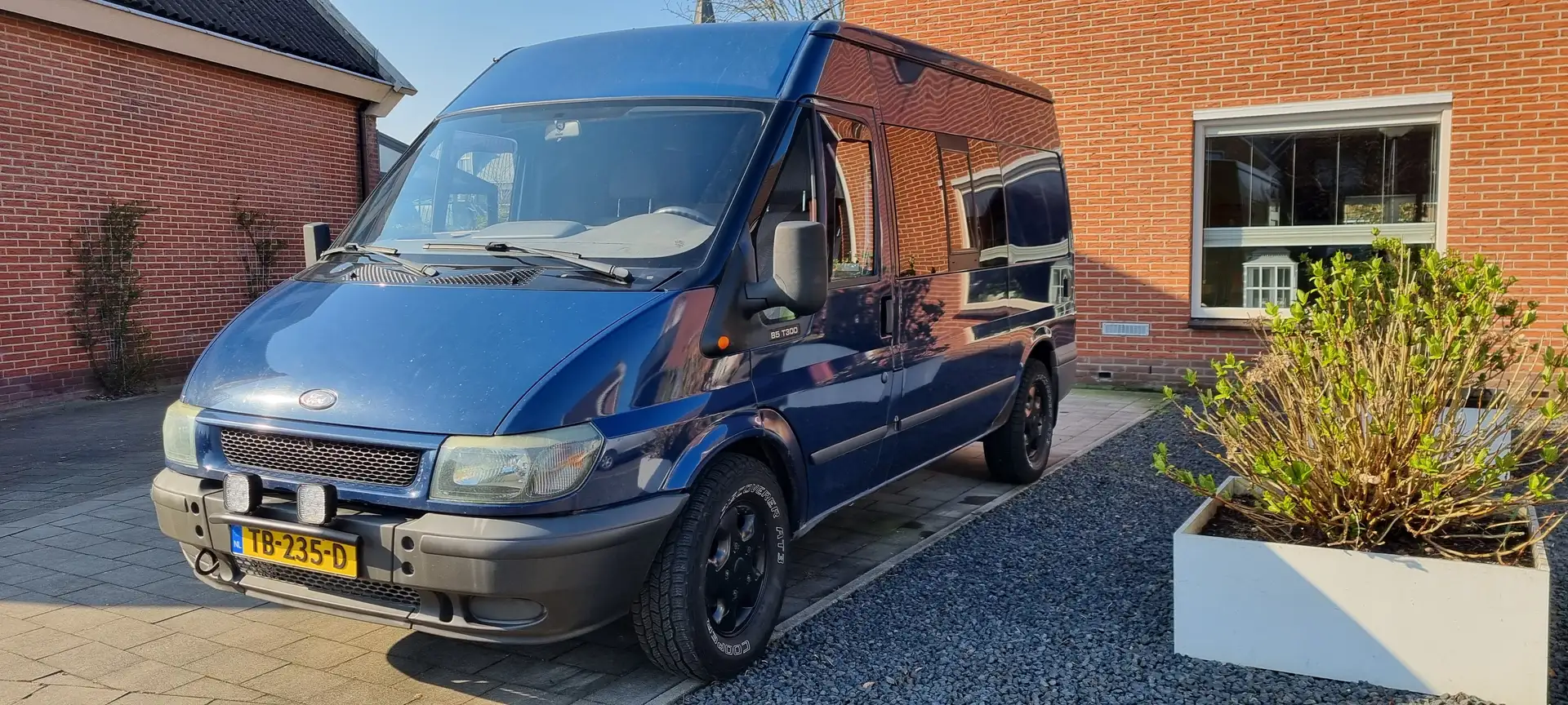 Ford Transit Camper (8 persoons) Blauw - 1