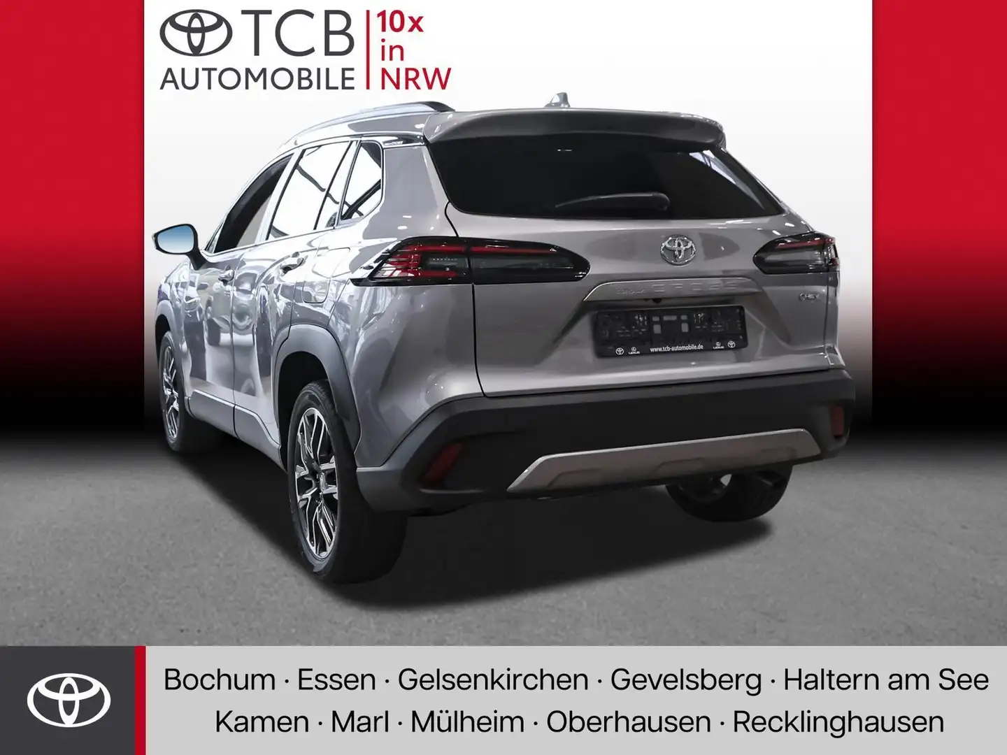 Toyota Corolla Cross 2.0 Hybrid Teamplayer NAVI SHZ PDC Grau - 2