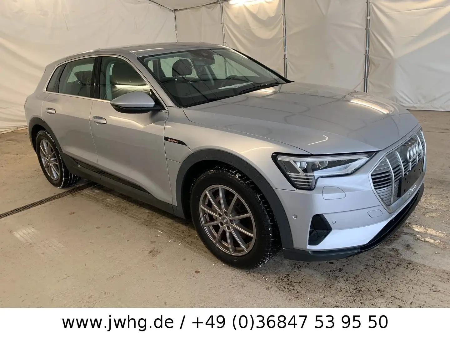 Audi e-tron 55 quattro NAVI/VIRTUAL/AHK Silber - 2
