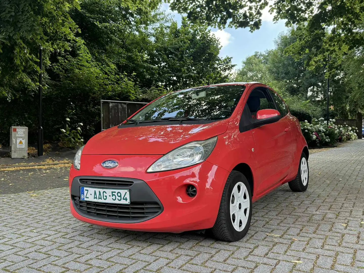Ford Ka/Ka+ Ka 1.2i ** 43.000 km ** GARANTIE ** SUPERBE ** Rood - 1