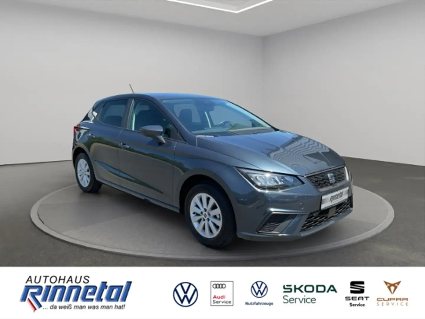 SEAT Ibiza 1.0 TSI OPF Style NAVI+LED LICHT+ACC+KLIMAAUT+SIT Grau - 2