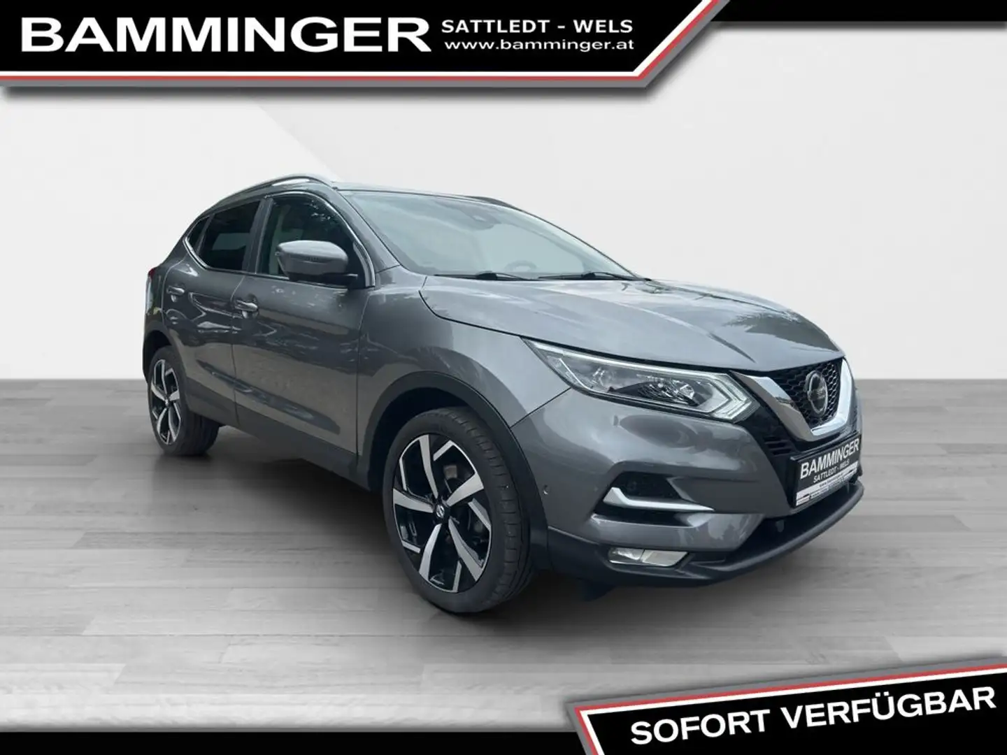 Nissan Qashqai 1,3 DIG-T Tekna Aut. ''AHV, 8 fach bereift'' Gris - 1