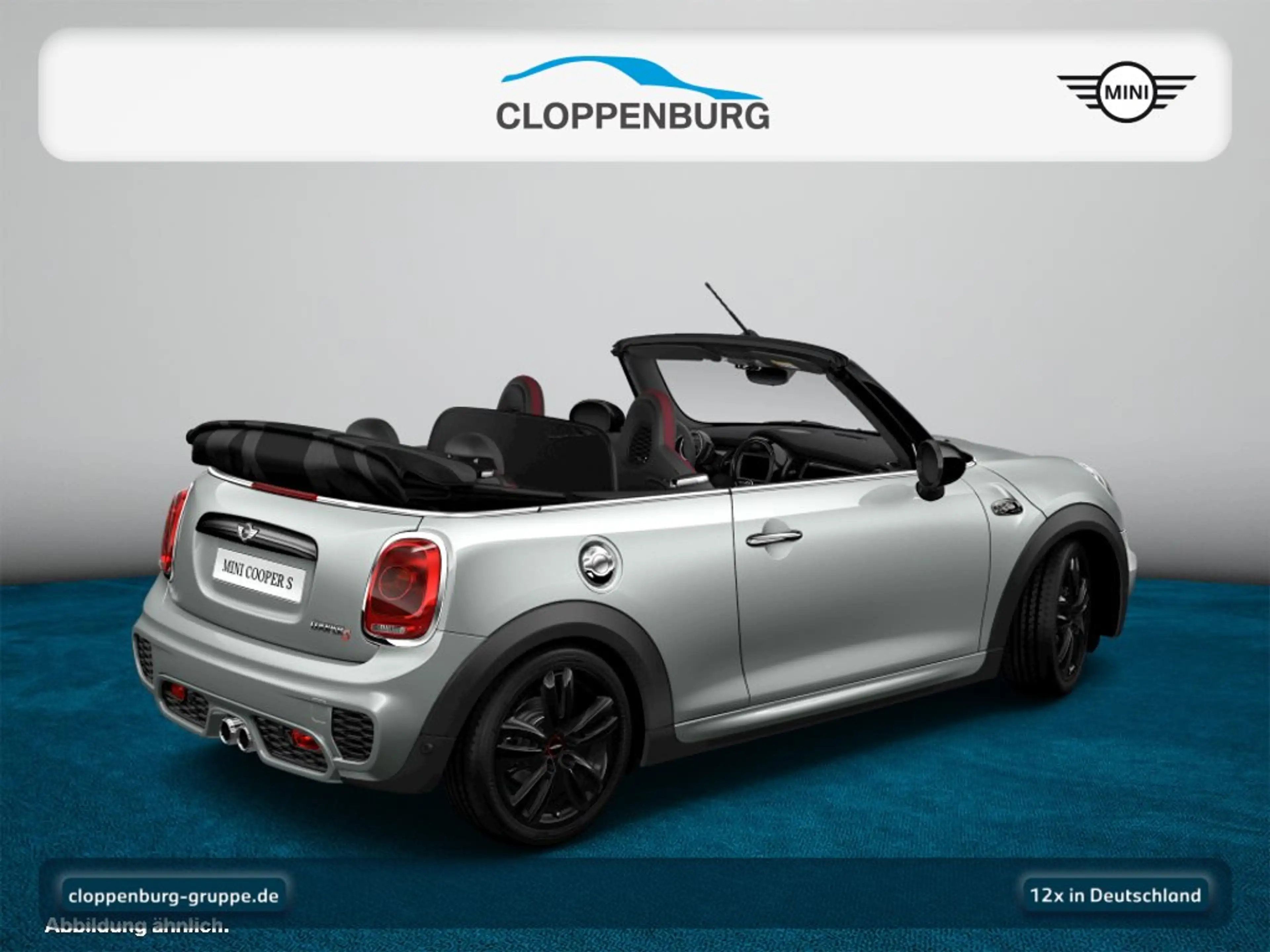 MINI Cooper S Cabrio Cooper S JCW Trim Navi+SHZ+Klimaaut.+Ambi+Sportf — photo 2
