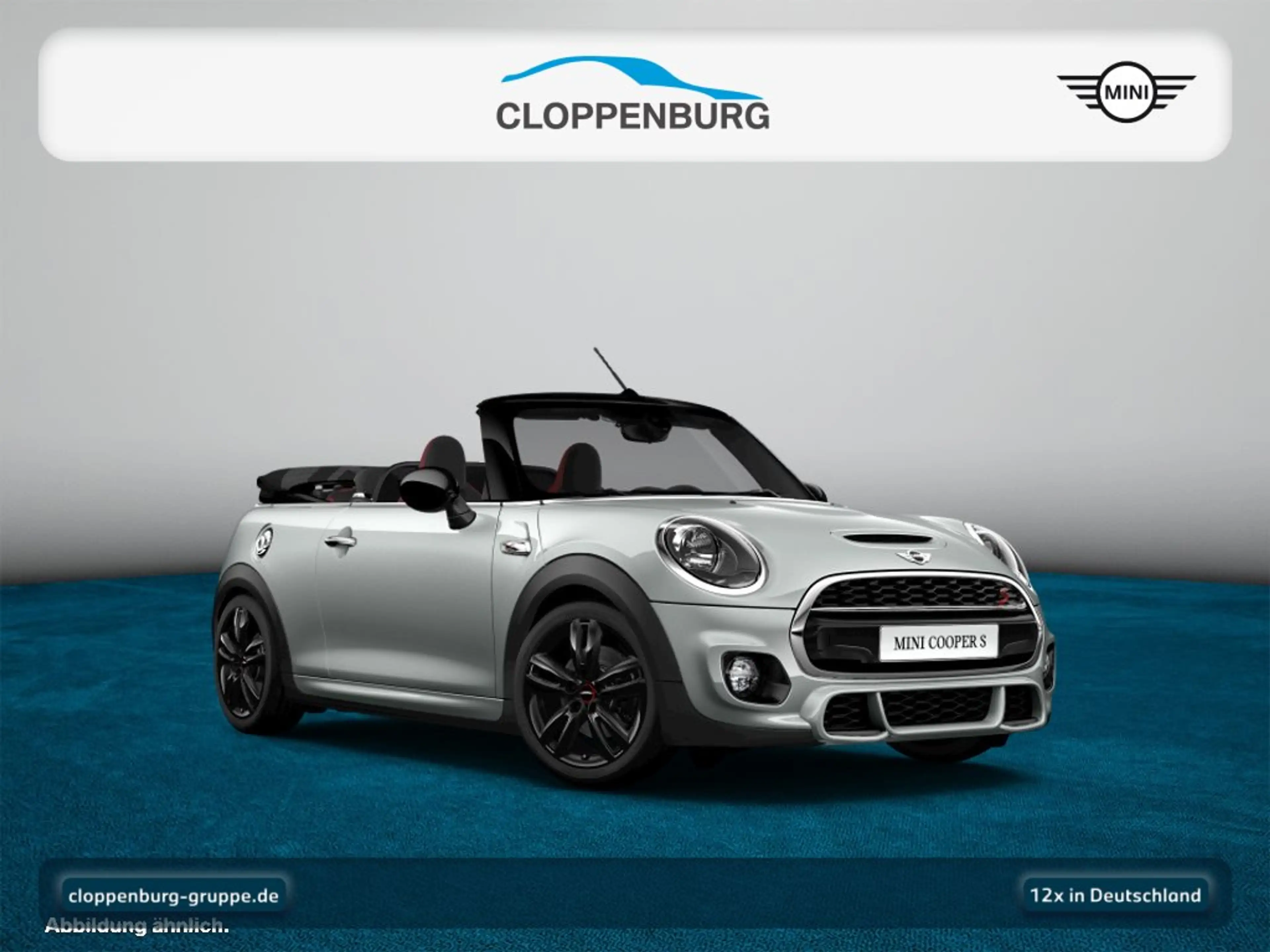 MINI Cooper S Cabrio Cooper S JCW Trim Navi+SHZ+Klimaaut.+Ambi+Sportf