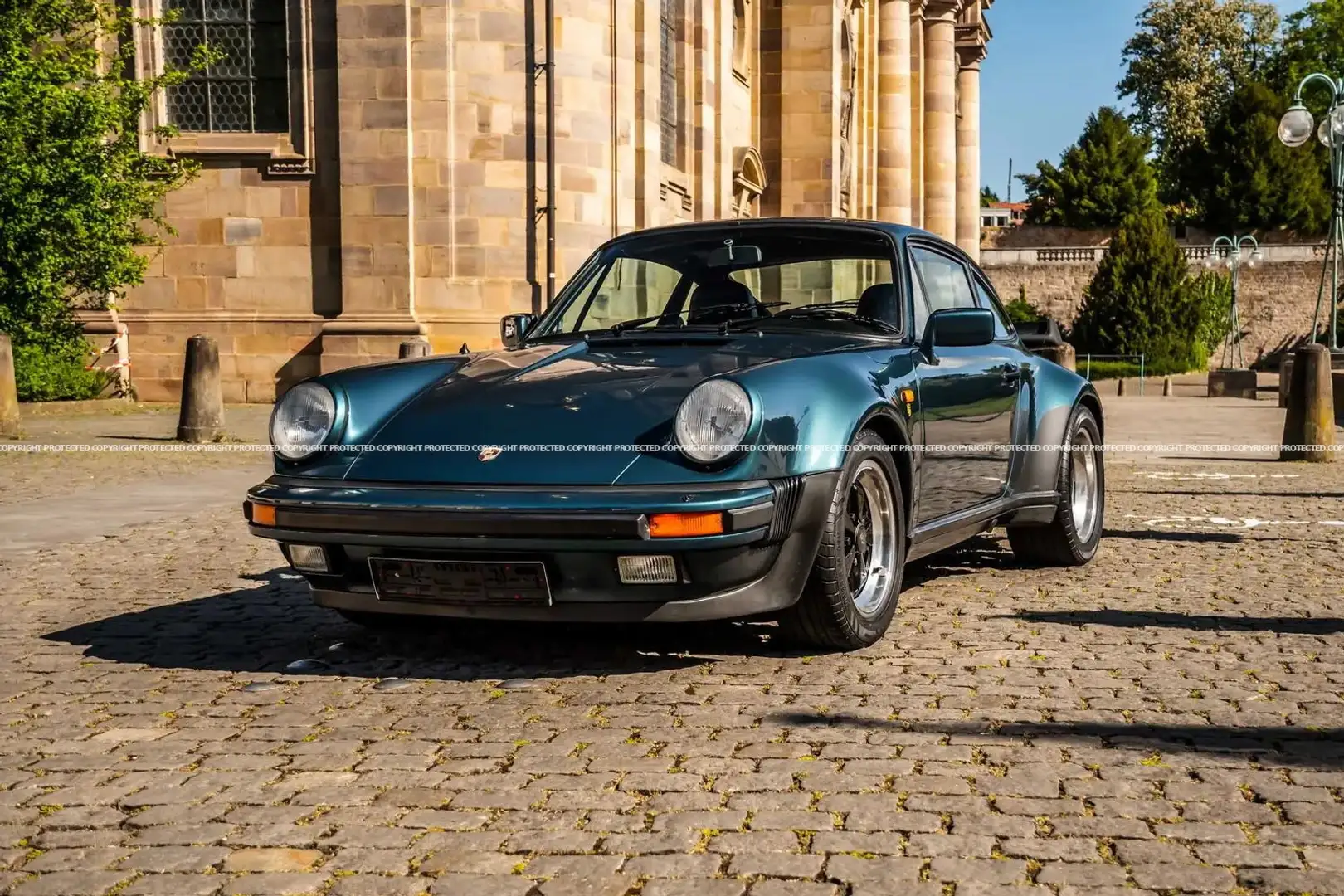 Porsche 911 911 930 Turbo Bleu - 1